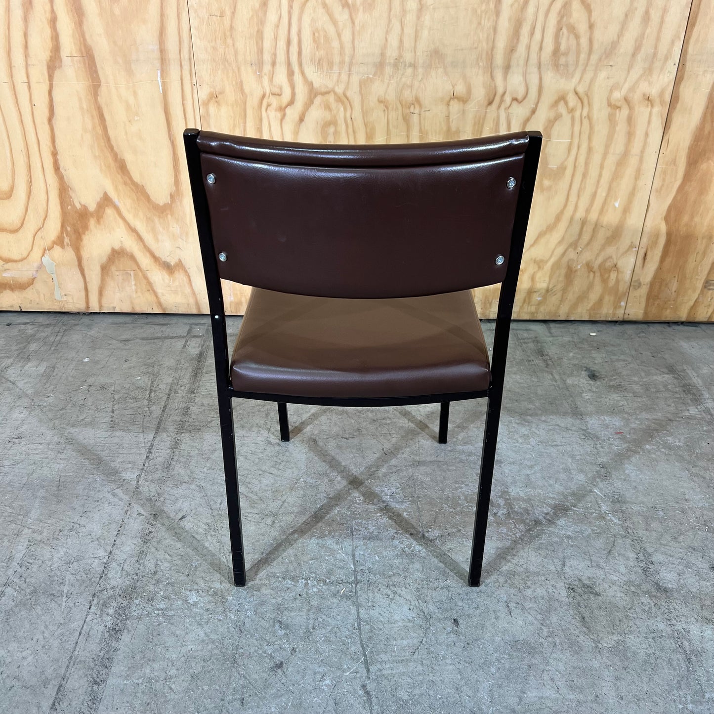 Brown Visitor Chair - Plain