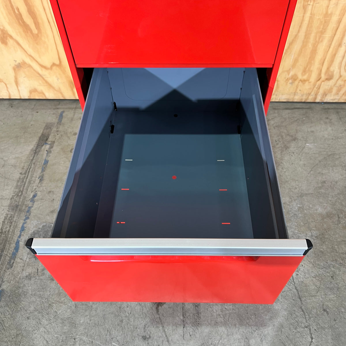 EliteBuilt Red Four Drawer Filing Cabinet