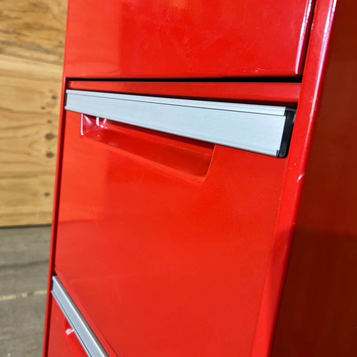 EliteBuilt Red Four Drawer Filing Cabinet