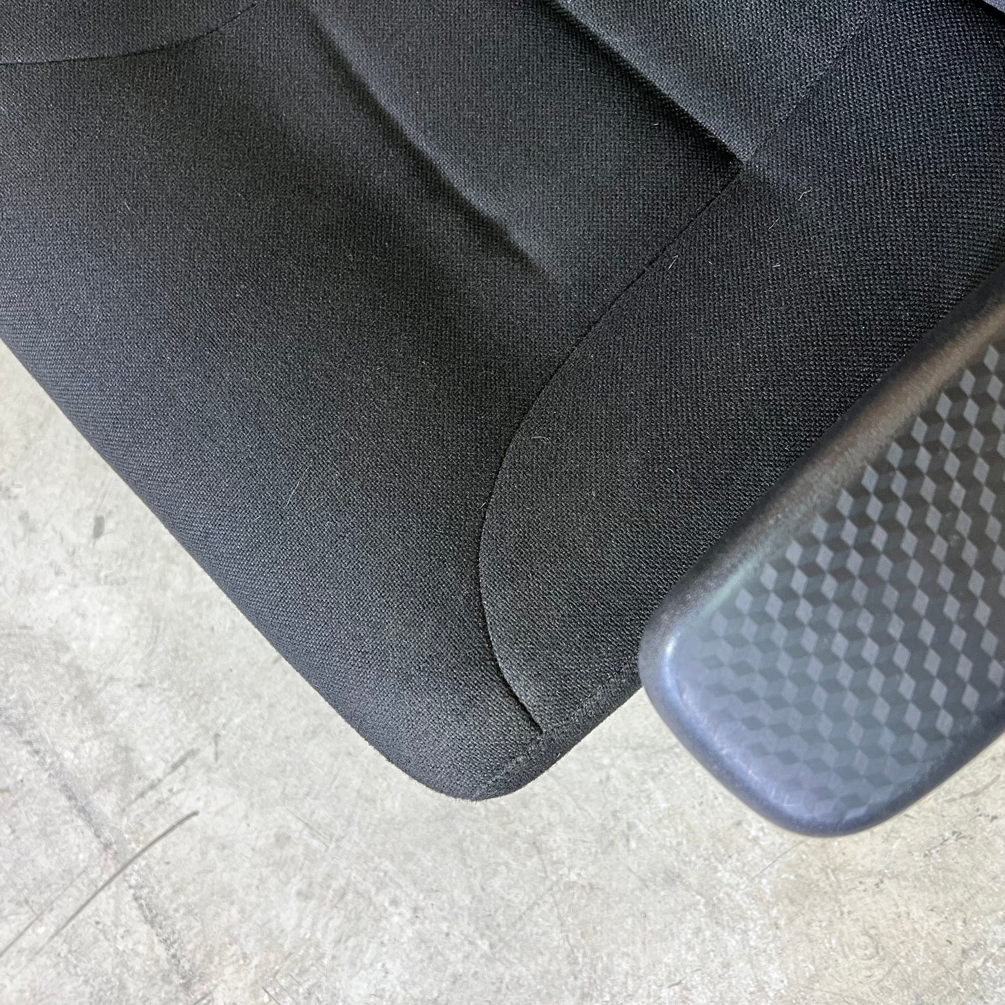 Black Upholstered Task Chair
