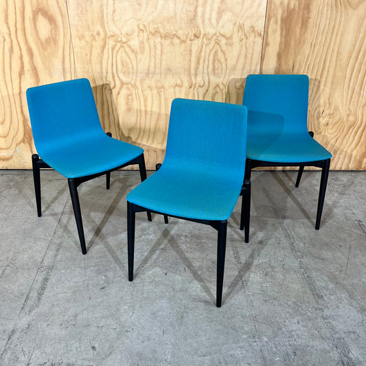 Malmö Chair by Pedrali in Teal