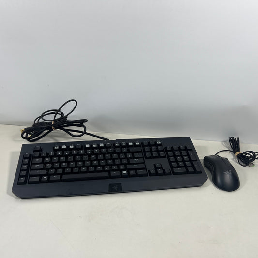 Razer Mechanical Gaming Keyboard and Razer Elite Gaming Mouse