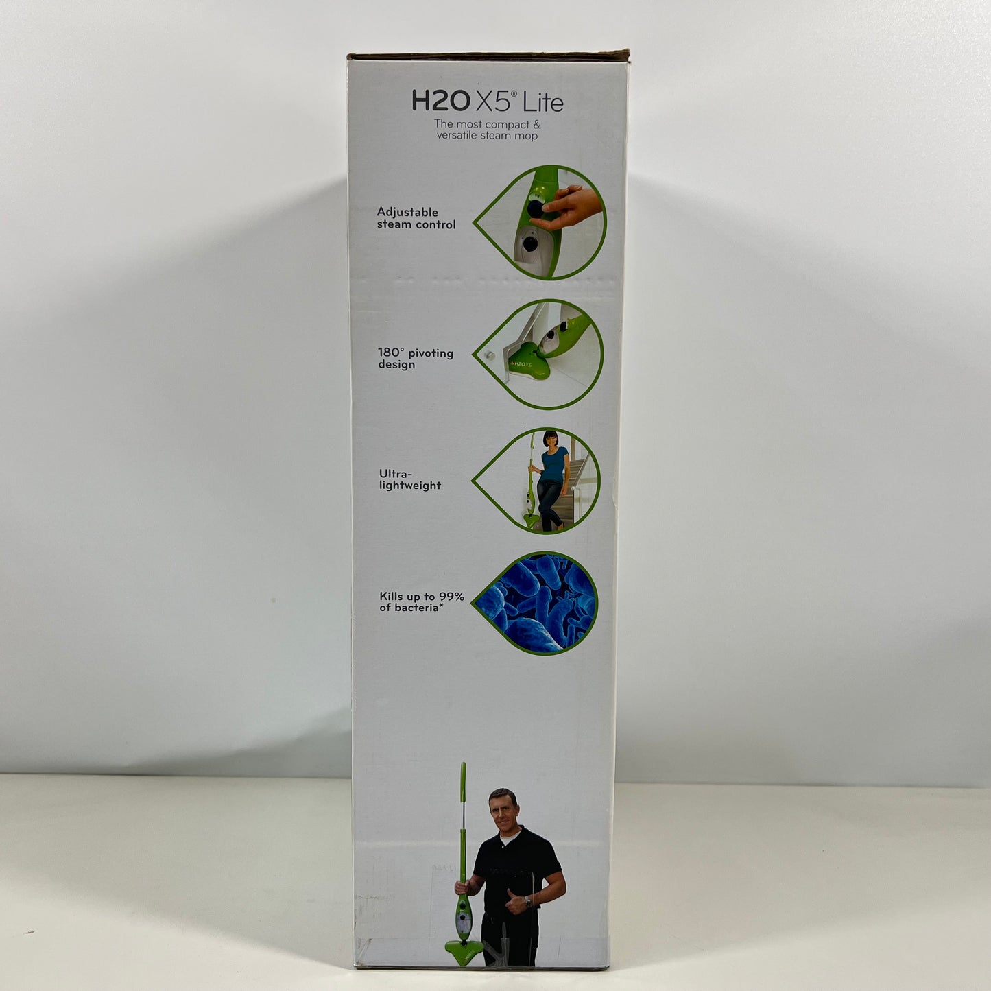 H2O X5 Lite Steam Mop Cleaner