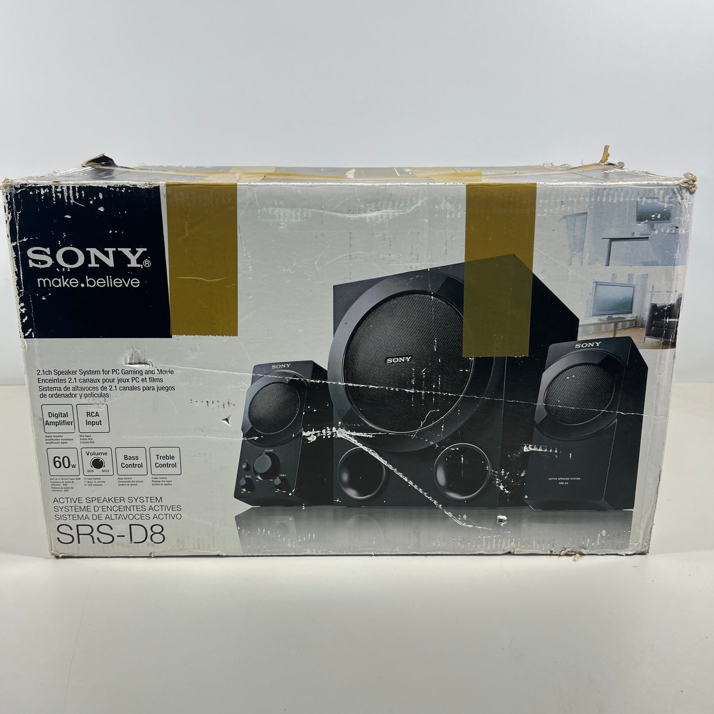 Sony SRS-D8 Speaker system