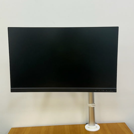 C.ME Single Monitor Arm with Lenovo ThinkVision T24i-30 23.8-inch FHD Monitor