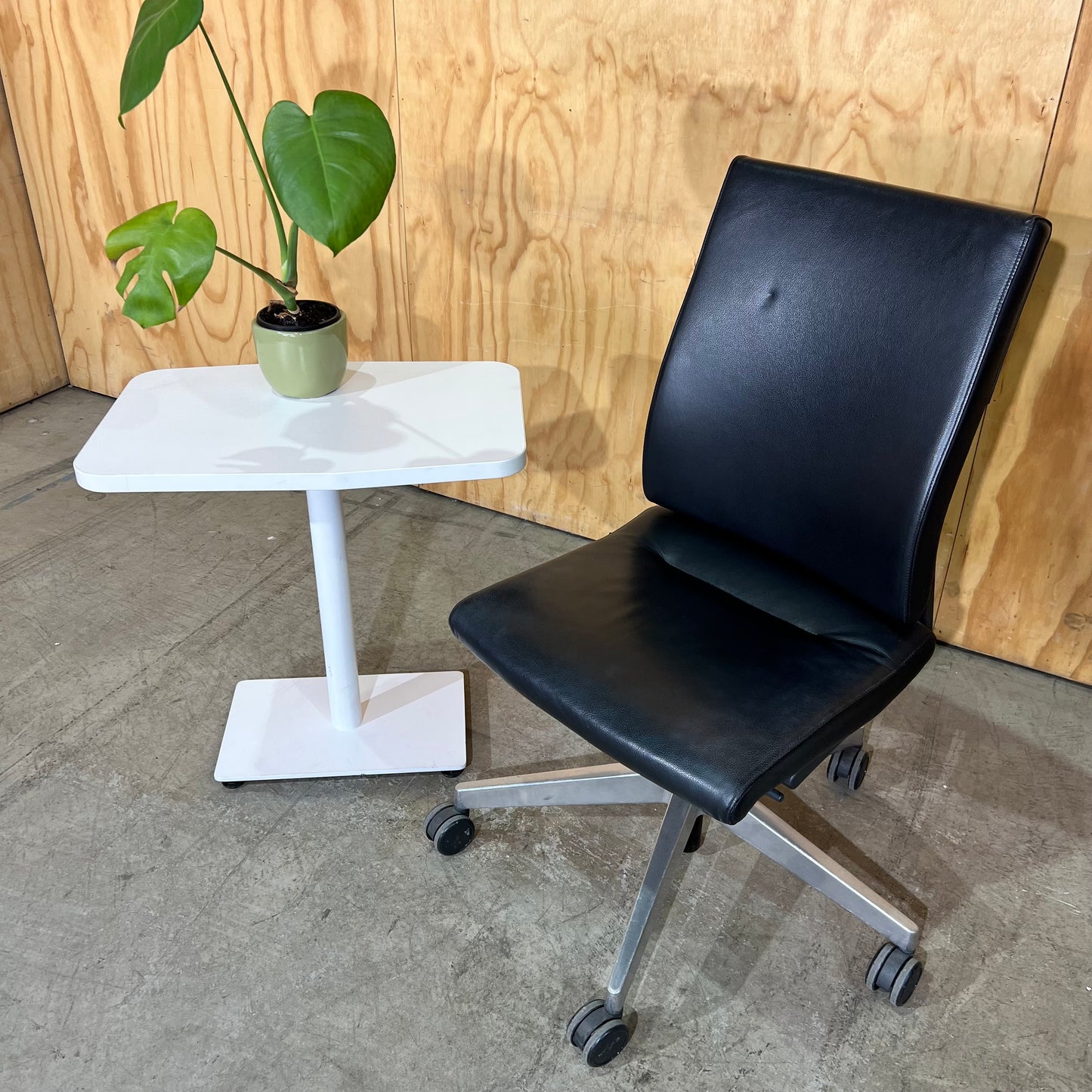 Small White Rounded Table