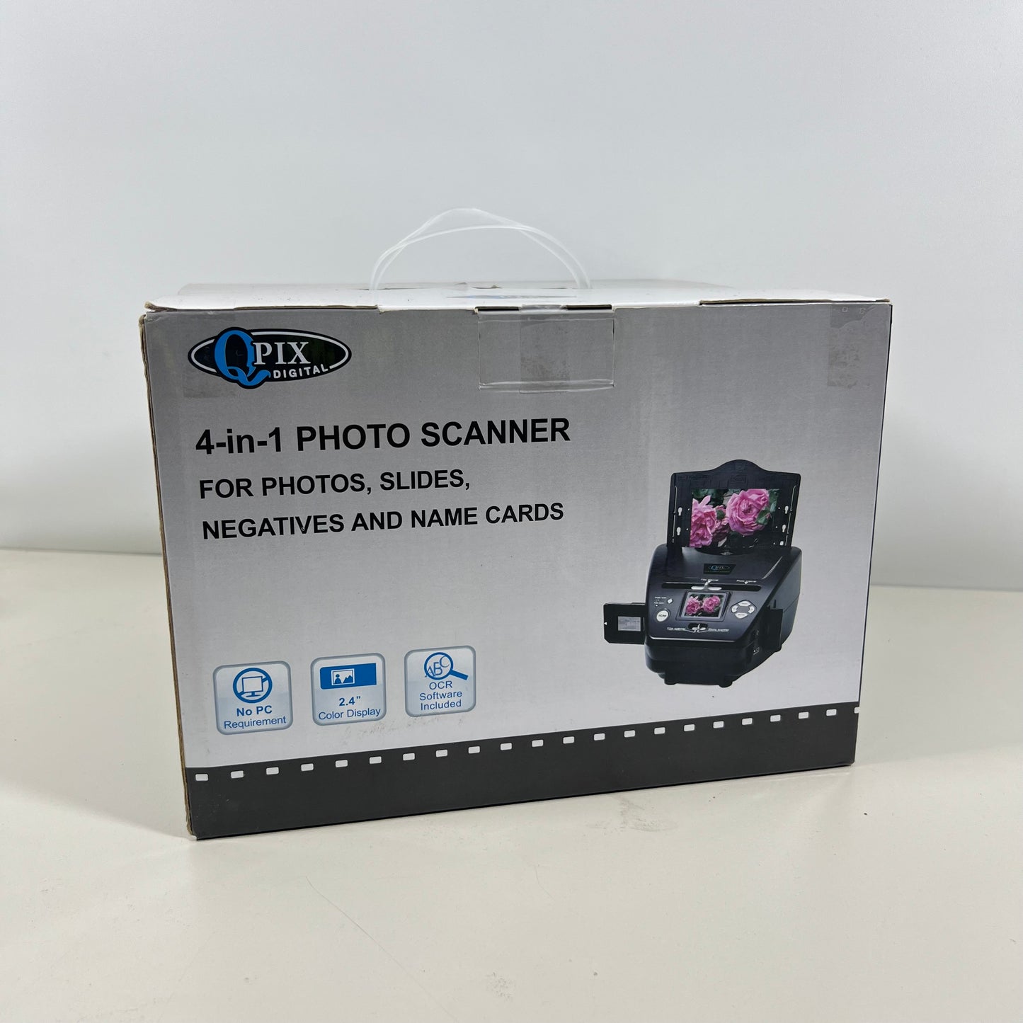 QPIX 4-in-1 Photo Standalone Film and Print Scanner