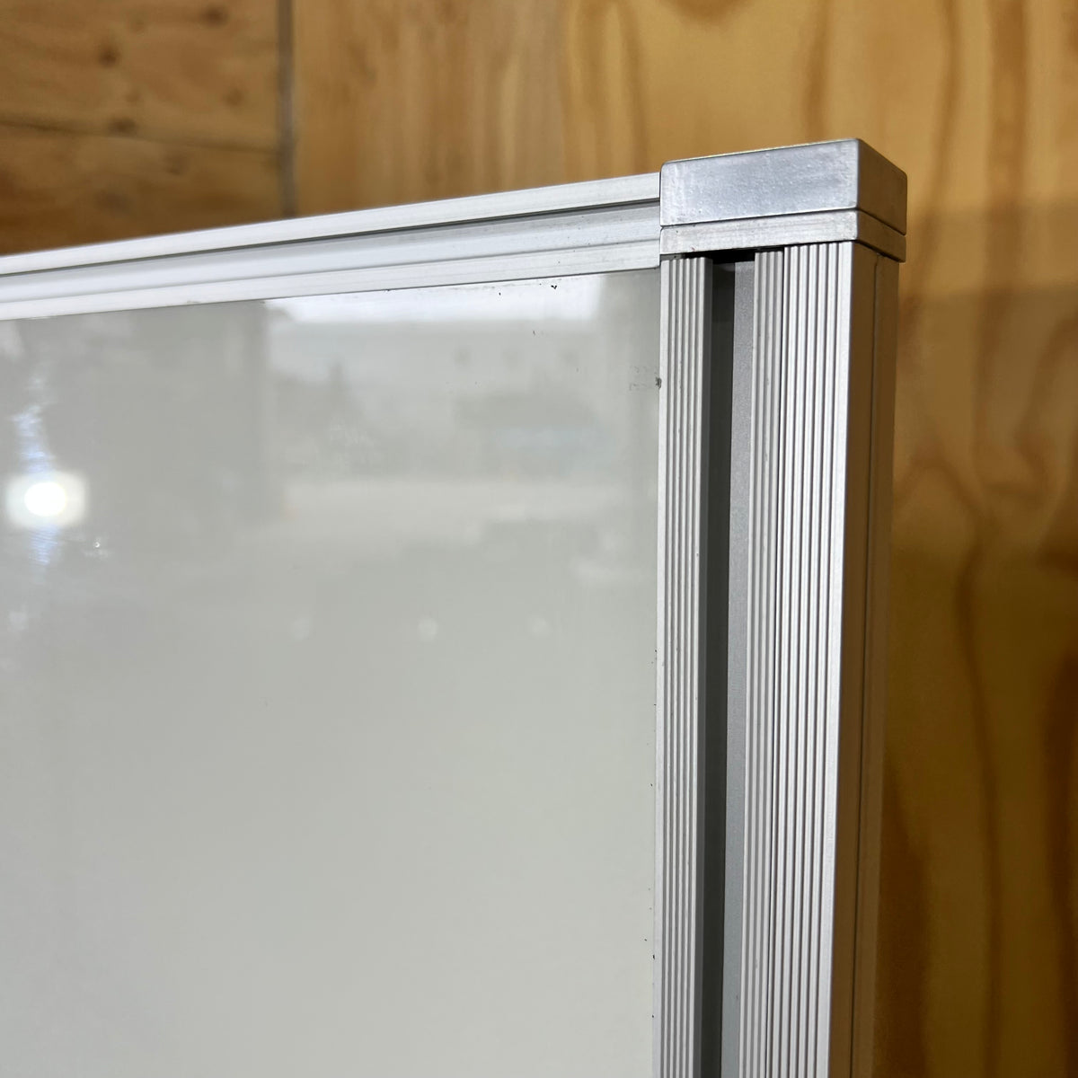 Freestanding Whiteboard and Felt Pin Board on Wheels