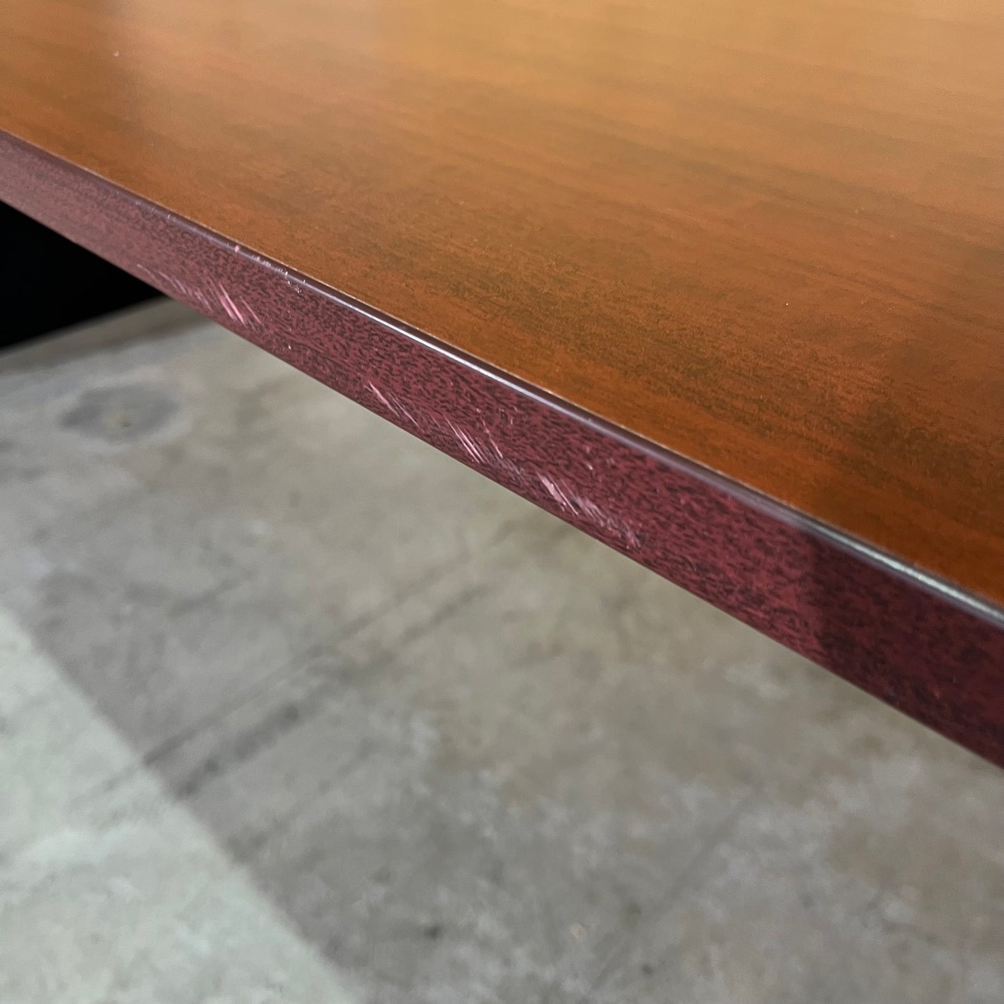 Timber and Slate Laminate Desk - Large