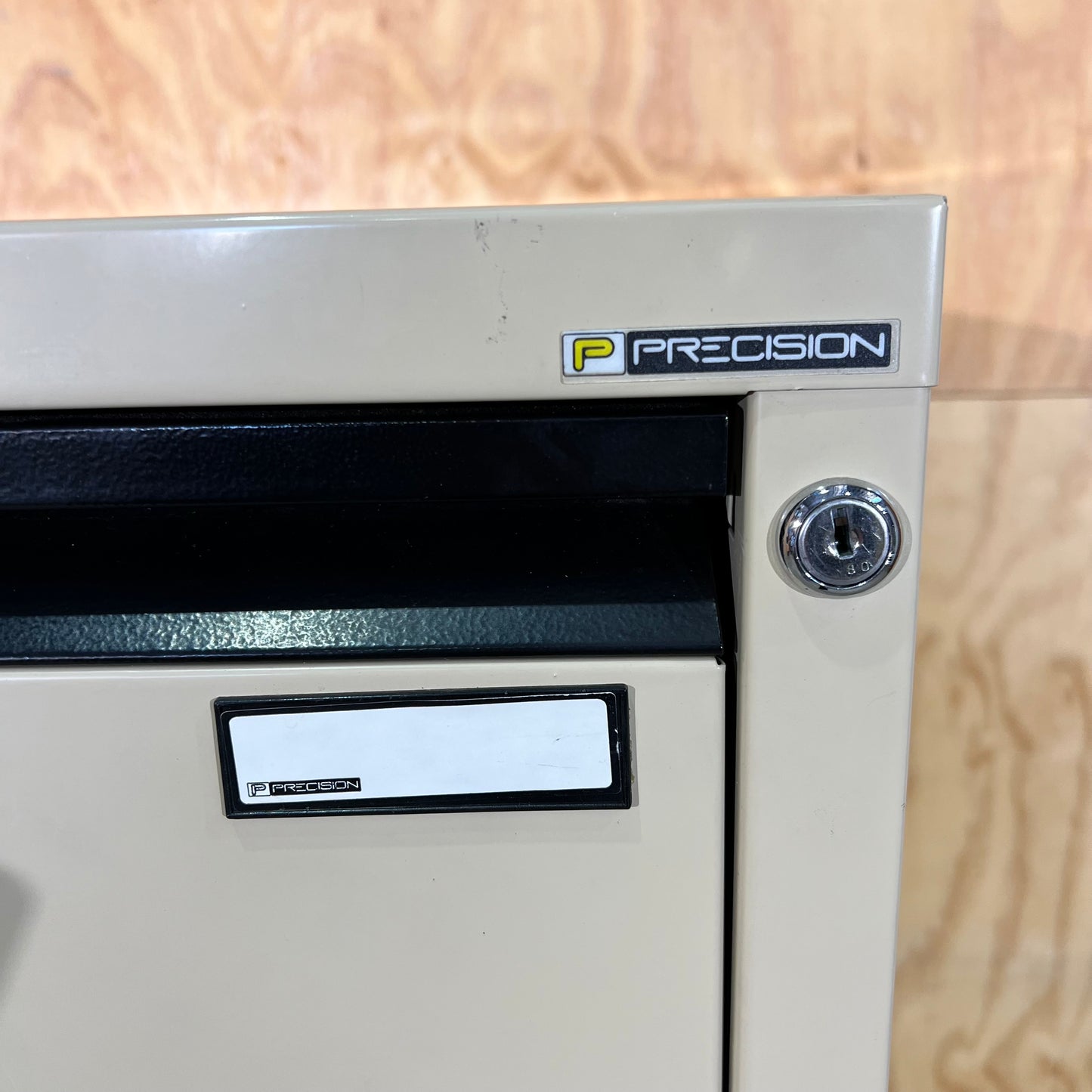 Precision Beige 4-Drawer Filing Cabinet