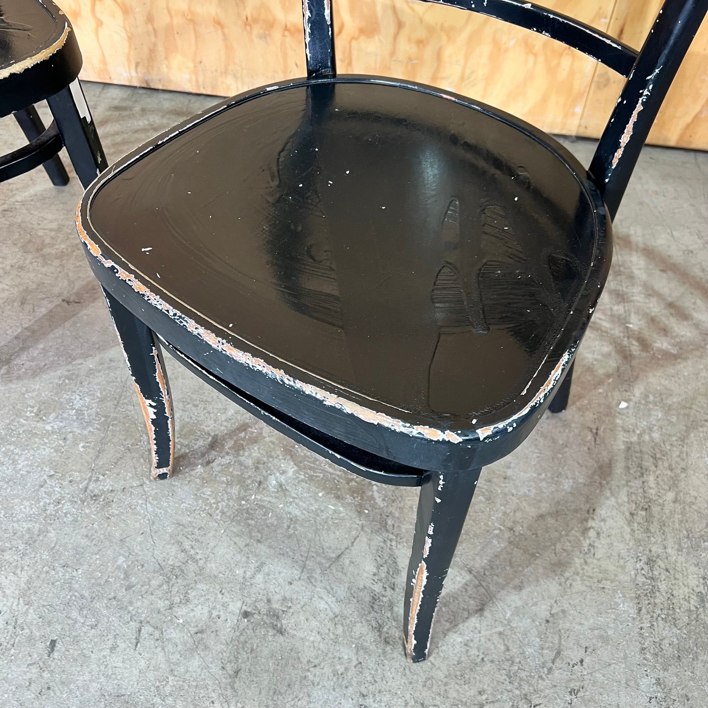 Thonet Horizontal Slat-Back Café Chair