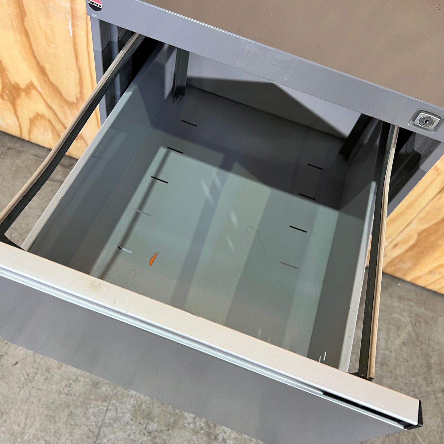 Steel Grey 4-Drawer Filing Cabinet