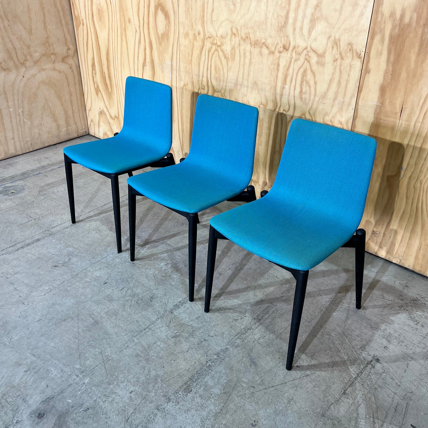Malmö Chair by Pedrali in Teal