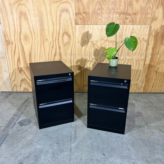 Statewide 2 Drawer Filing Cabinet in Black