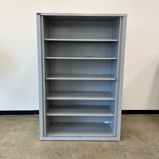 Schiavello Large Tambour Grey with Keys