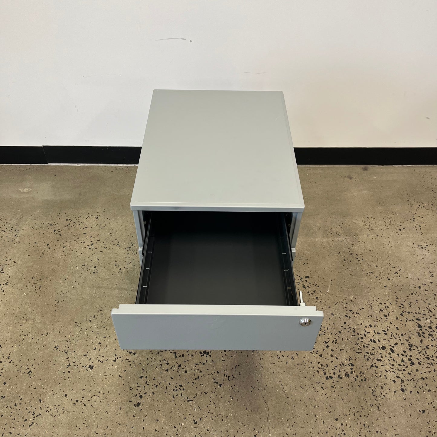 Grey 3 Drawer Pedestal