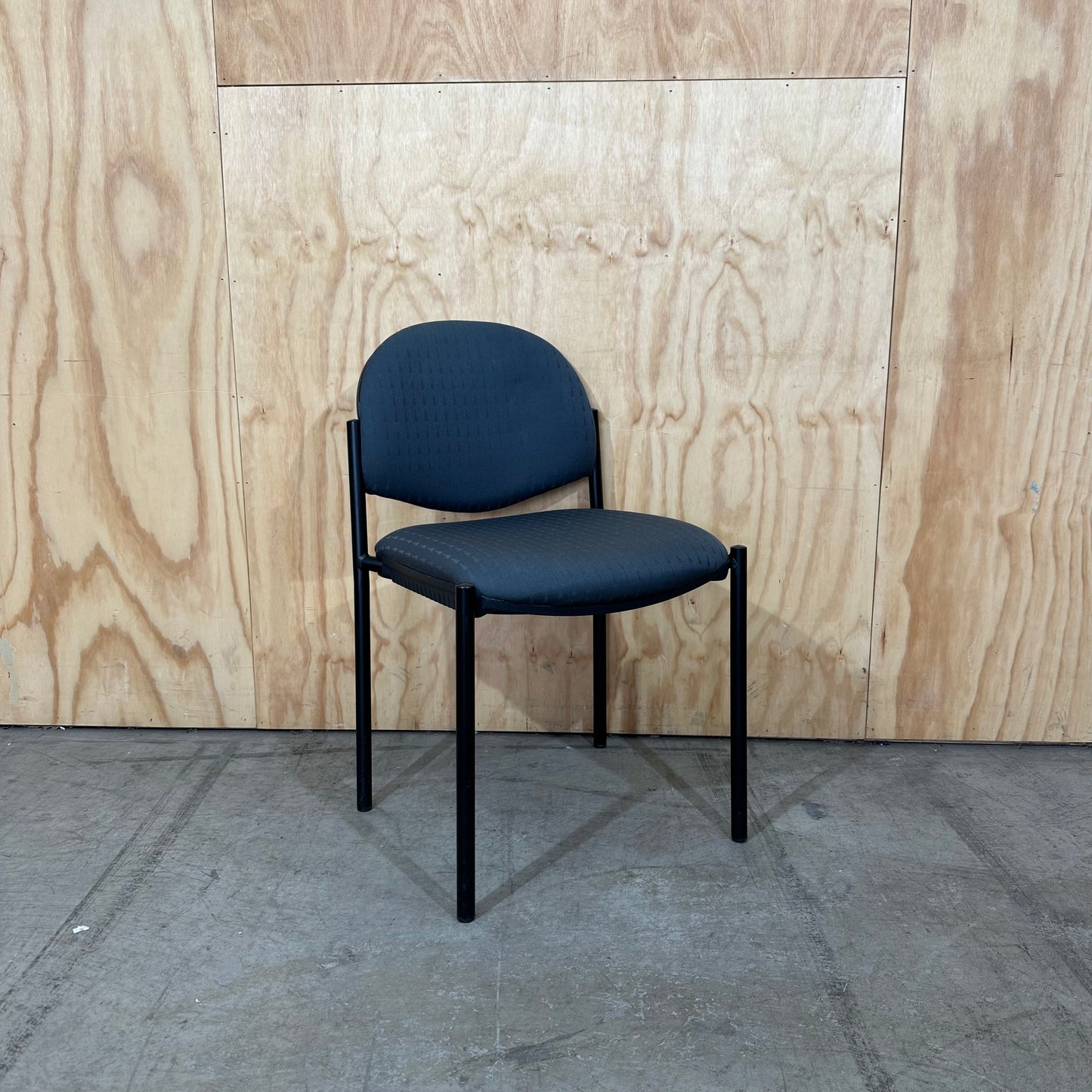 Navy Blue Commercial Stacking Chair