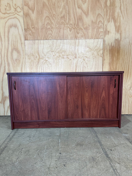 Custom Timber Sideboard with Sliding Doors