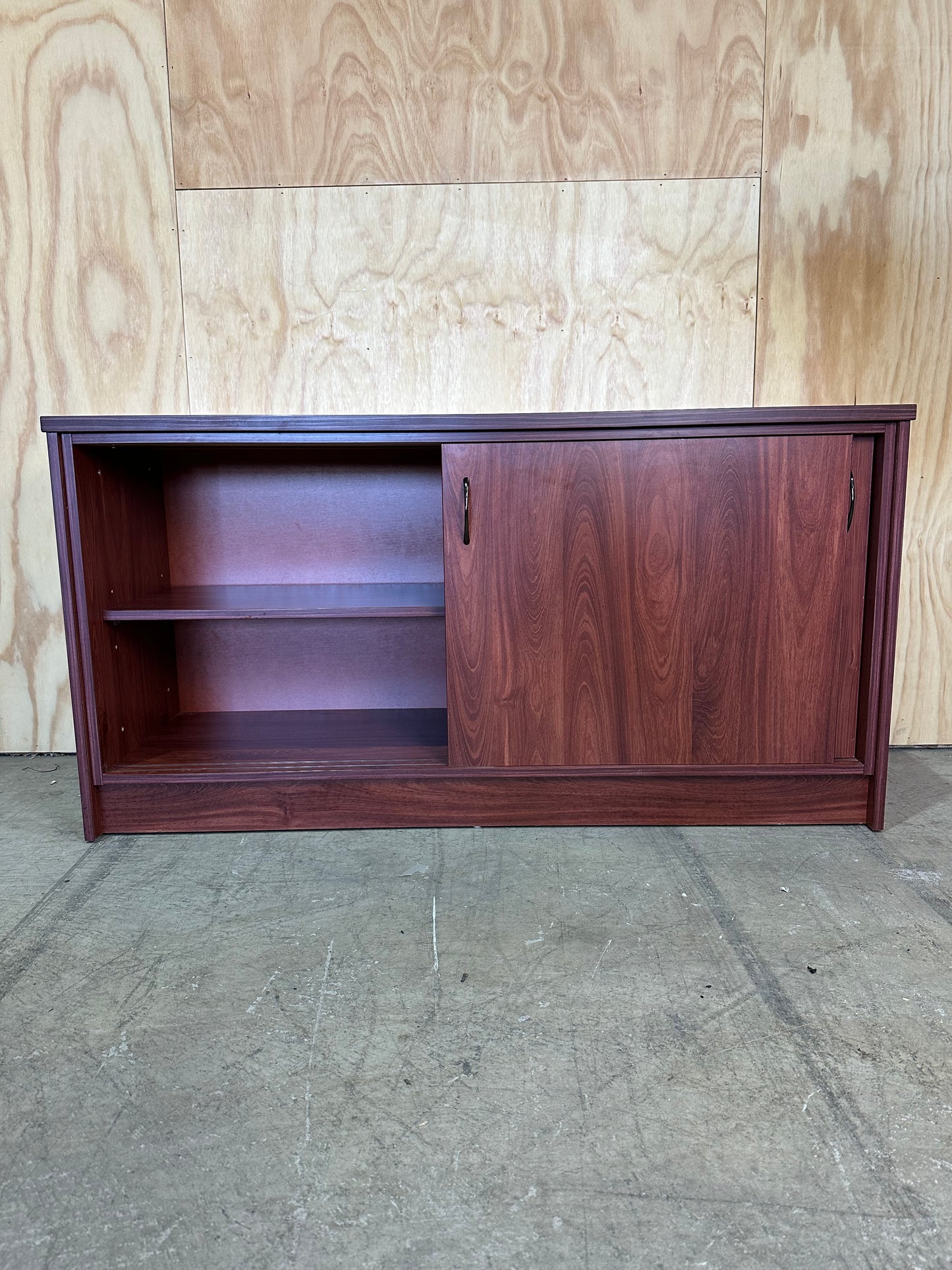 Custom Timber Sideboard with Sliding Doors