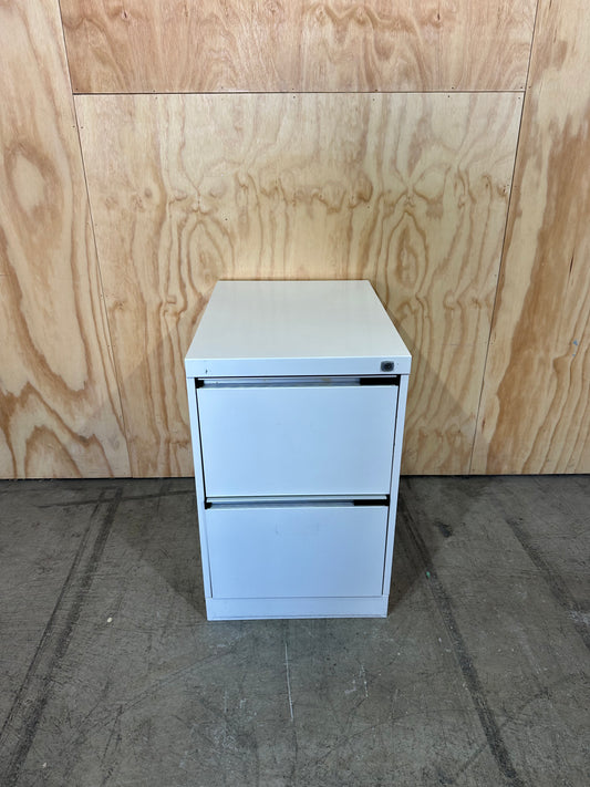 Two door filing cabinet