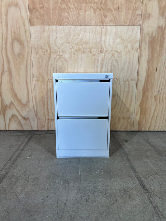 Two door filing cabinet