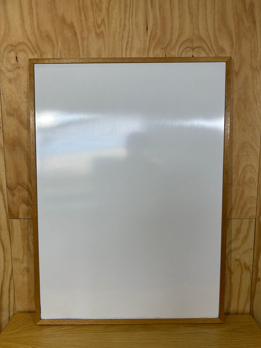 Whiteboard with wooden frame