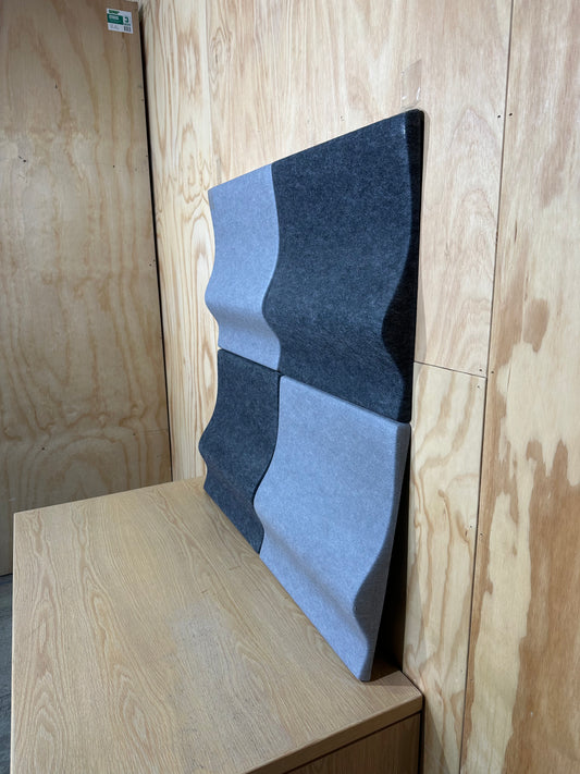 Grey Acoustic Soundproofing Wall Panel