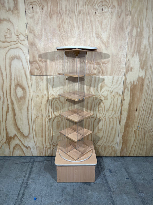 Timber veneer Display rotunda