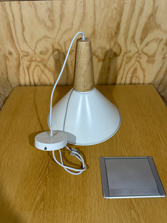 About Space pendant light in Beech