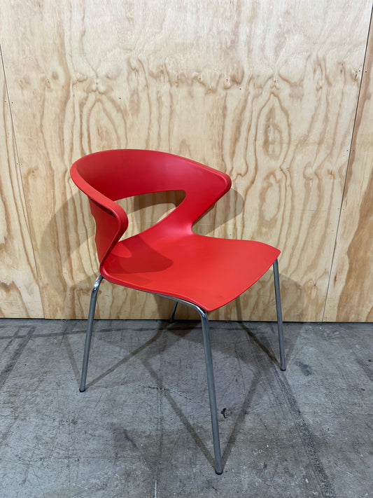 Rapidline Taurus Visitor Chair Red