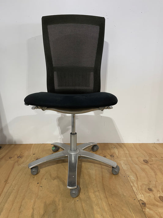 Life Chair by Formway Light Green/Black Mesh Office Chair