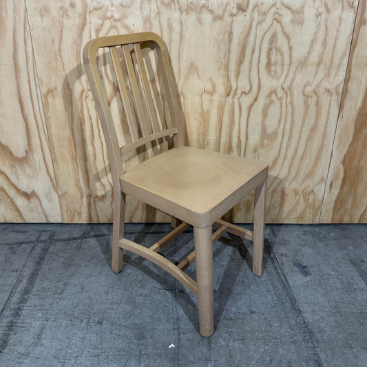 Solid Ash Dining Chair (111 Navy Chair Replica)