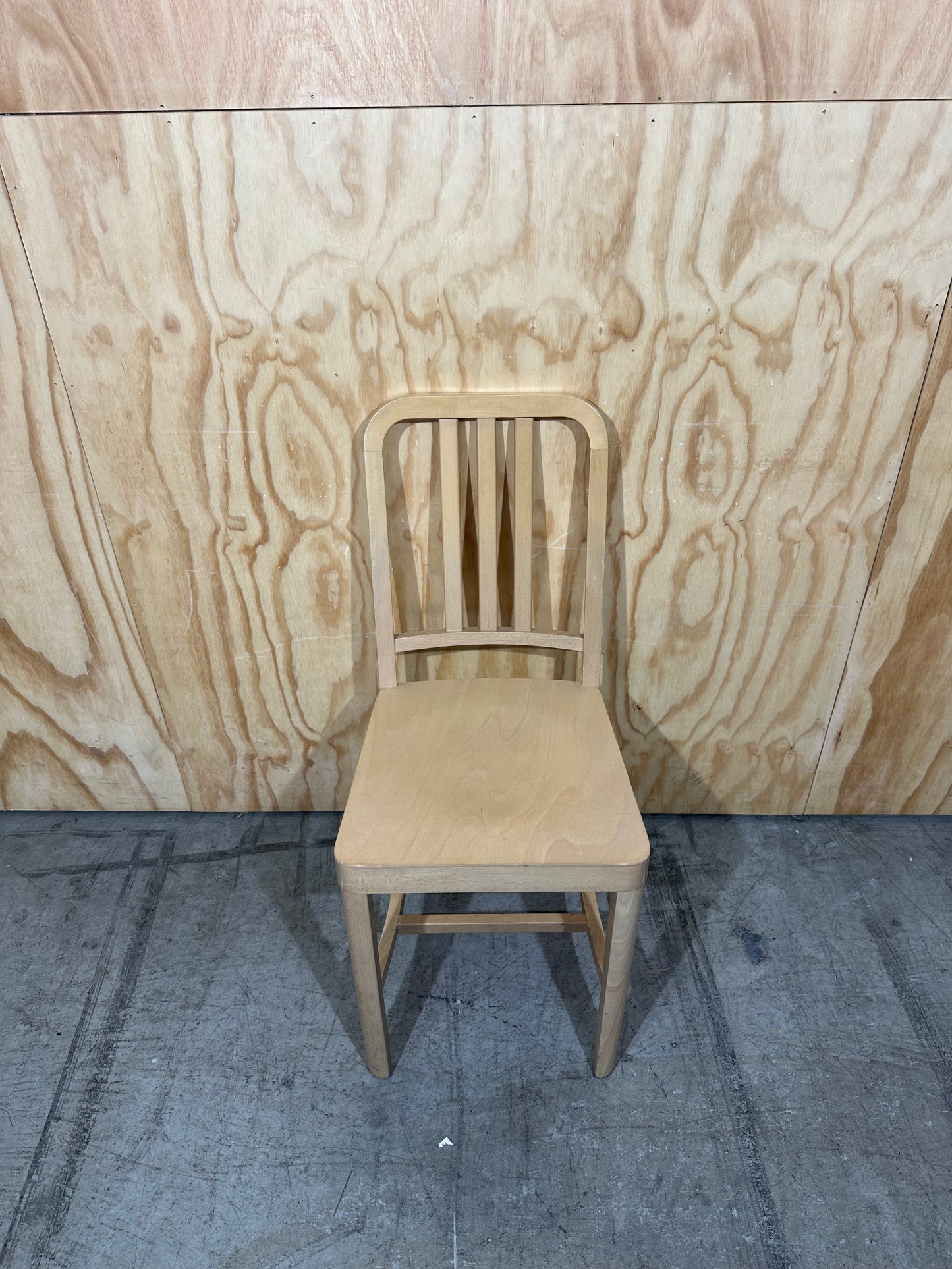 BULK BUY: Solid Ash Chair (111 Navy Replica)