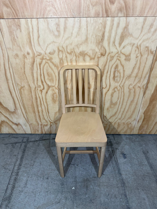 Solid Ash Dining Chair (111 Navy Chair Replica)