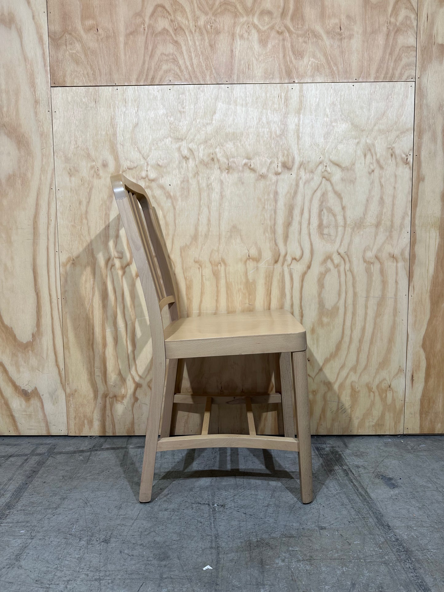 Solid Ash Dining Chair (111 Navy Chair Replica)