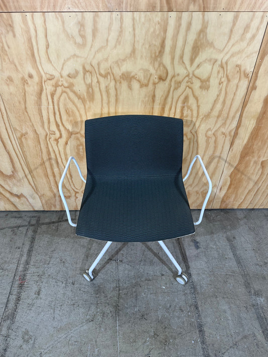 Arper Catifa 46 Conference Chair on 4-way castors