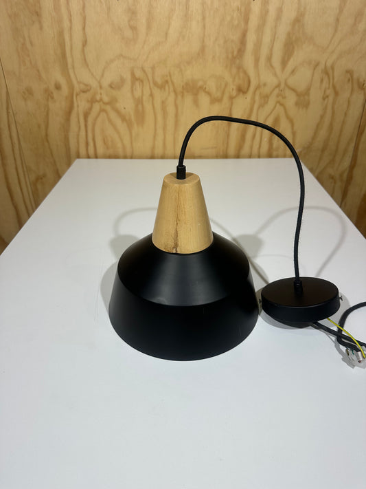 ABOUT SPACE pendant light Black/Beech