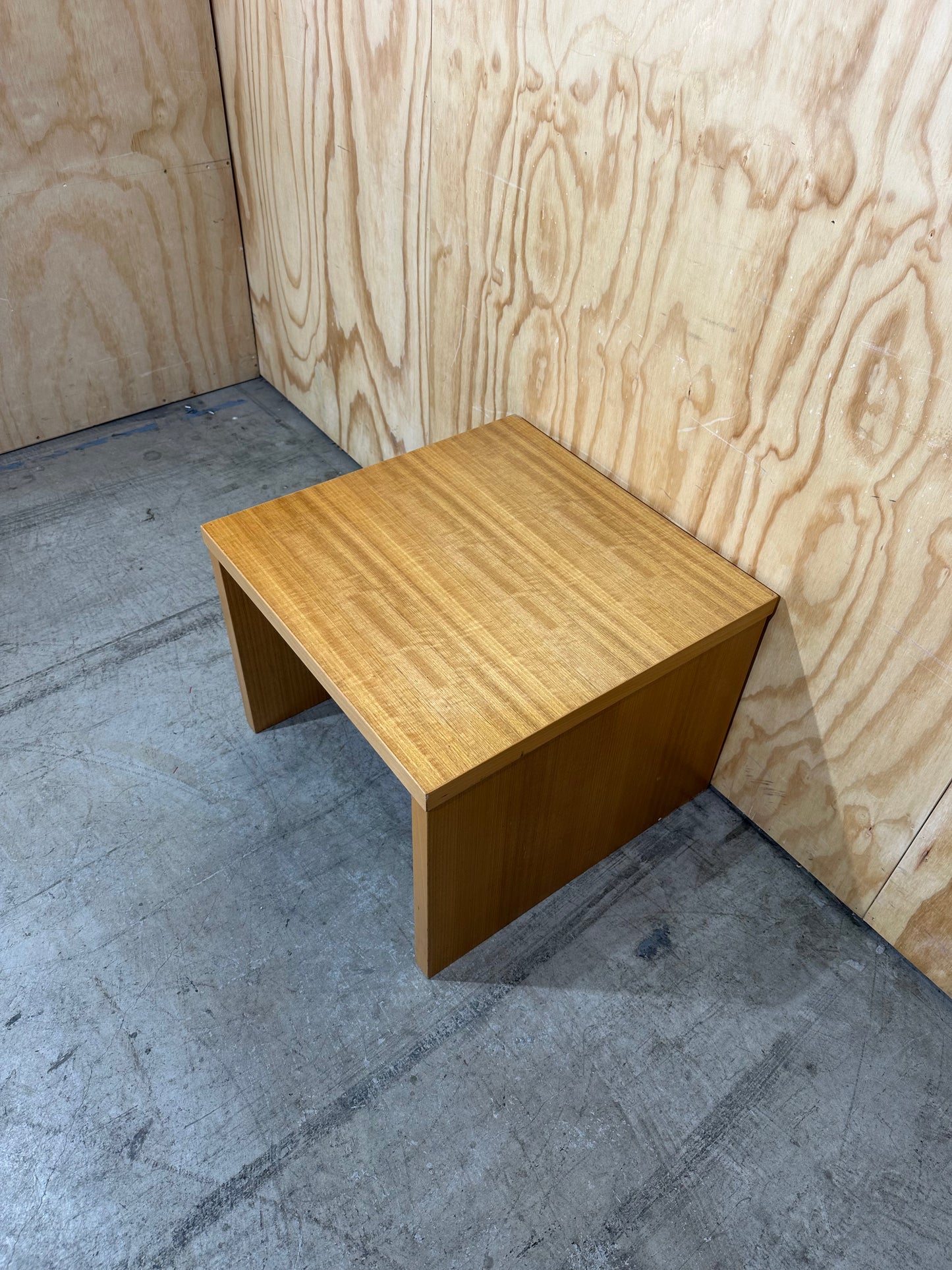 Square timber veneer coffee Table