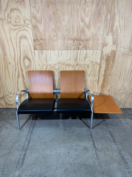 2 chair unit with side table