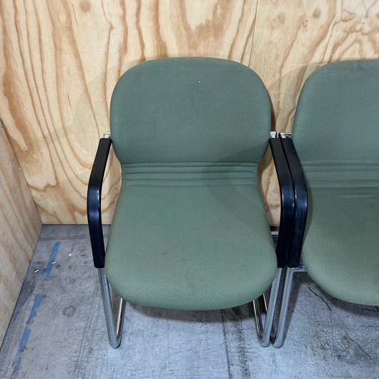 Vintage Wilkhahn FS Line Cantilever Chair in Olive Green (B Grade)