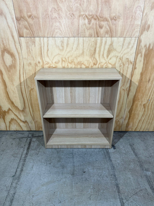 Single shelf wood veneer Bookcase