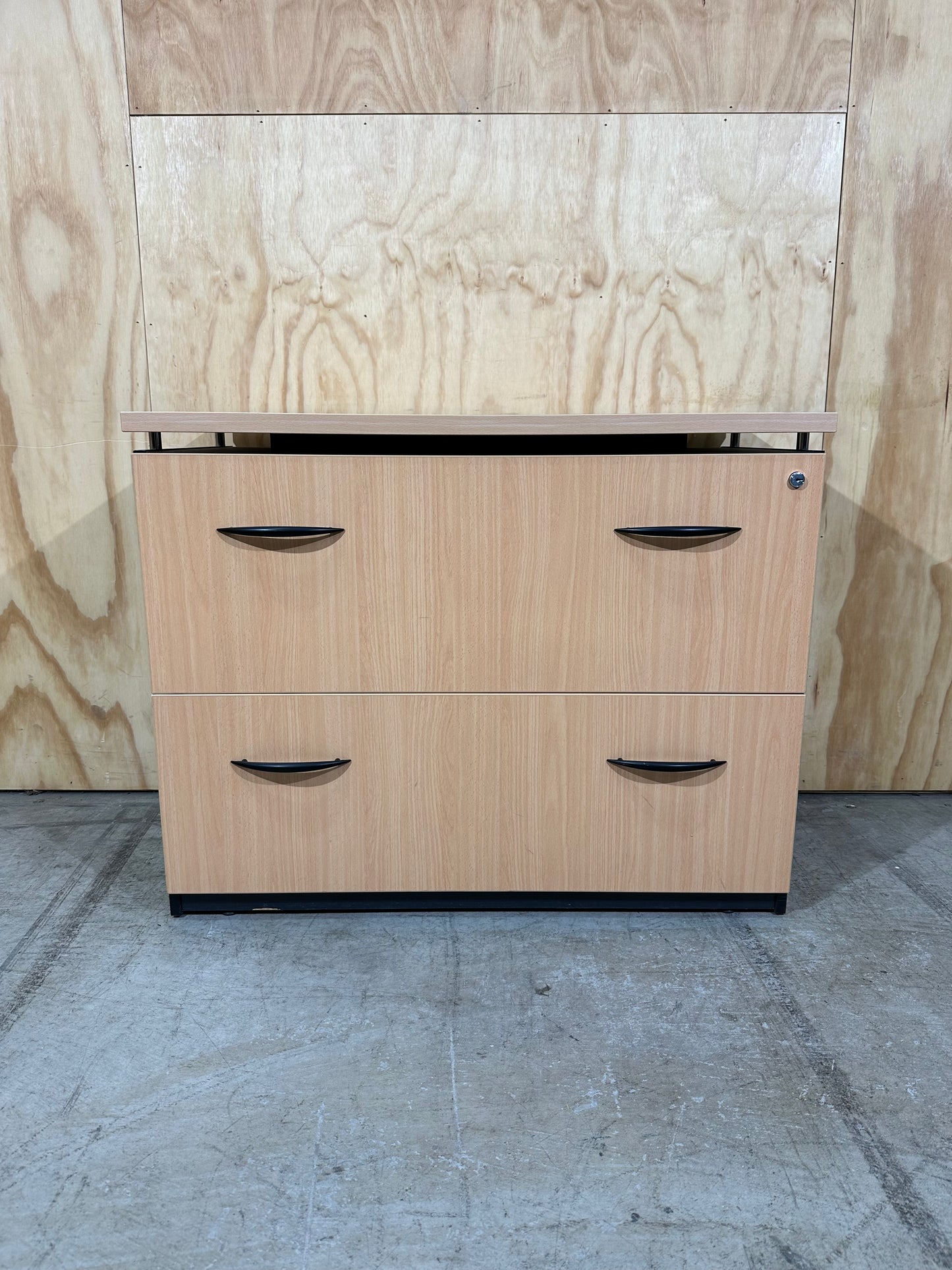 Timber veneer drawer unit by Workspace