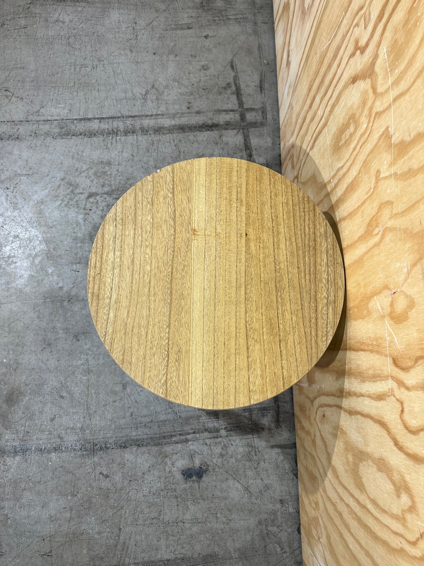 Wooden Veneer Side Table