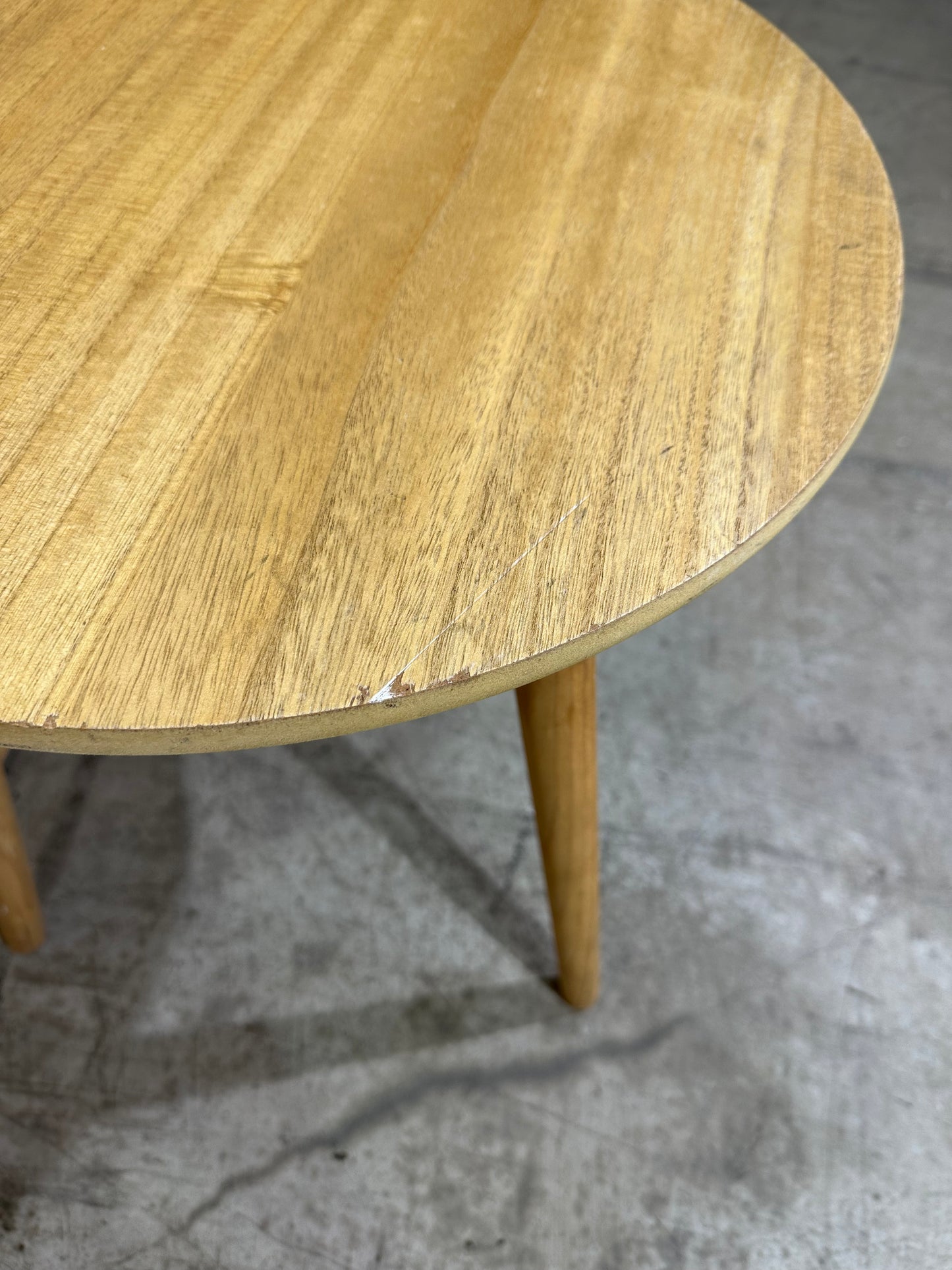 Wooden Veneer Side Table