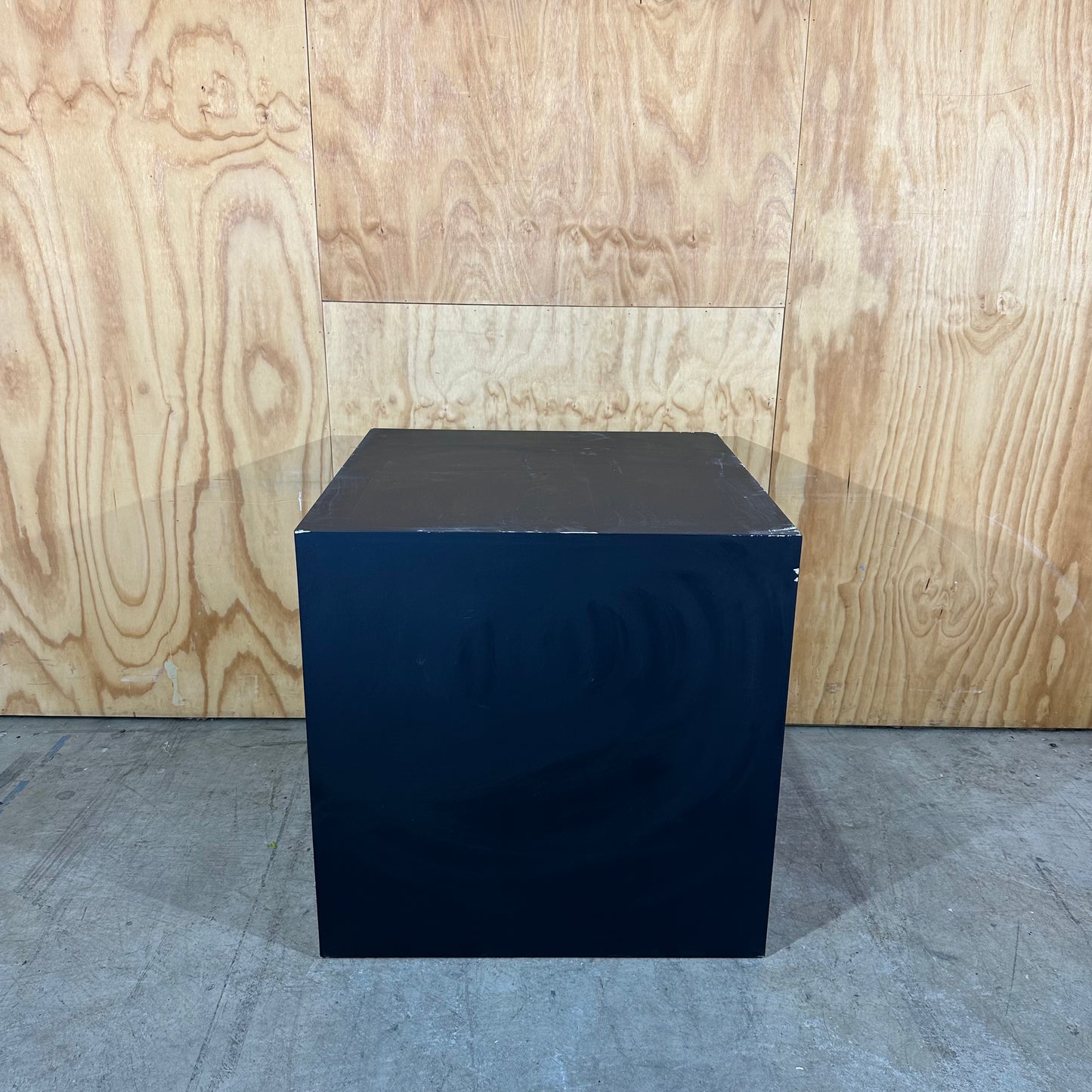 Set of Black Plinths