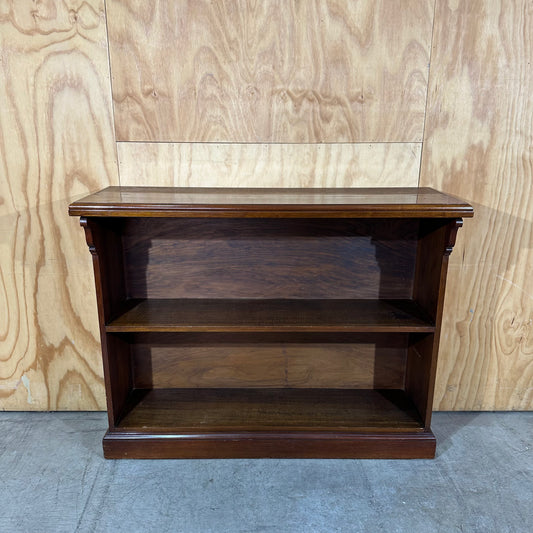 Victorian Style Mahogany Open Bookcase