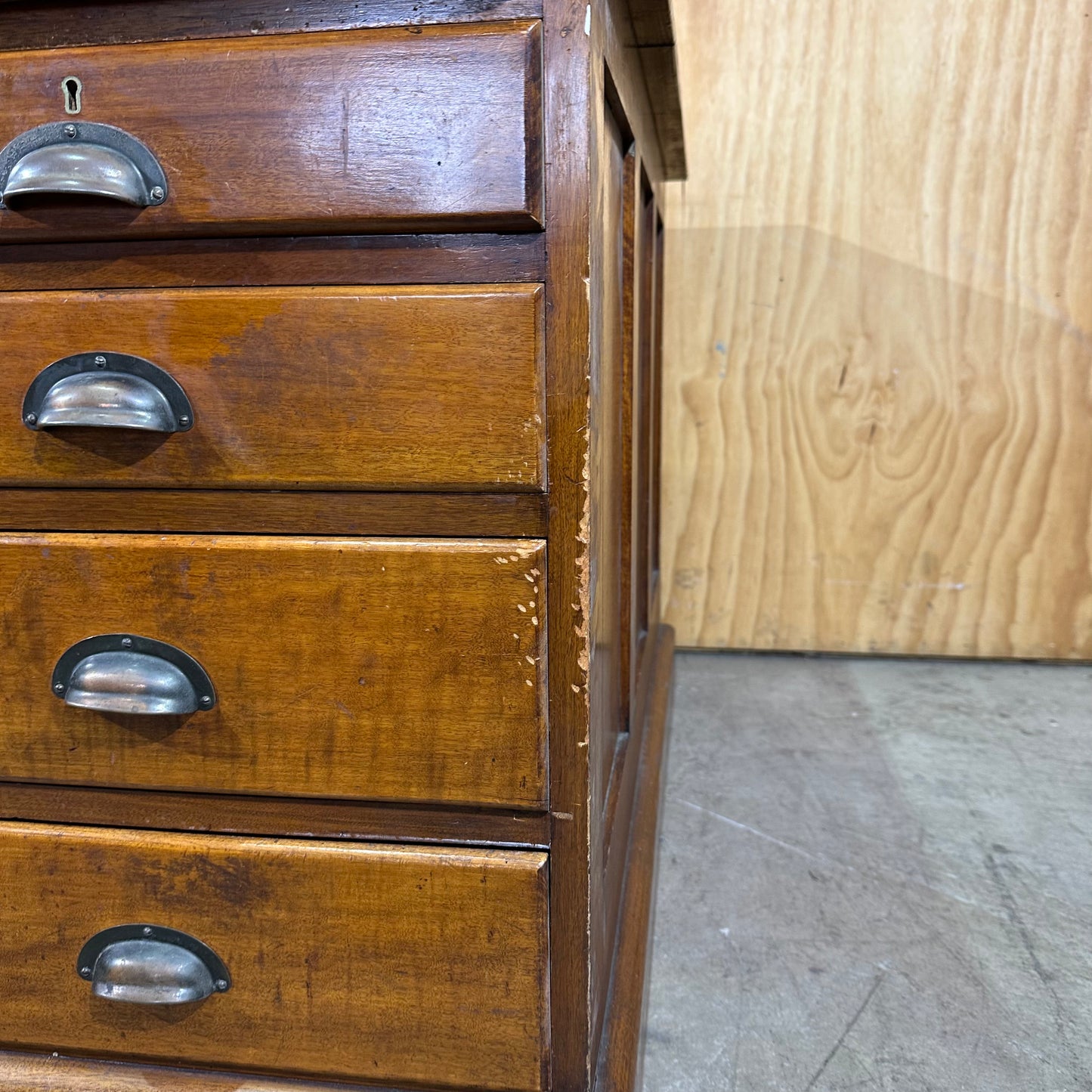 Vintage Executive Wooden Desk