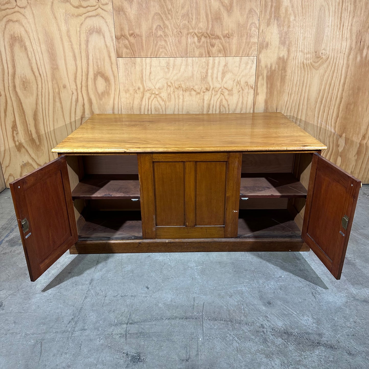 Vintage Executive Wooden Desk