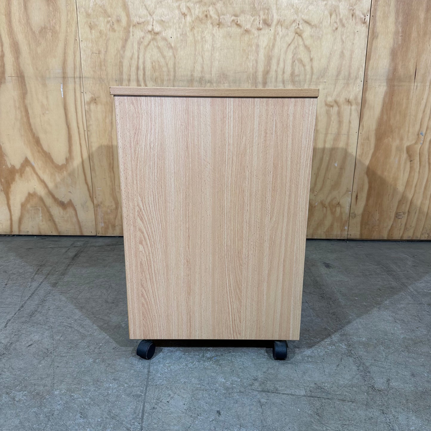 Light Wooden Veneer Pedestal
