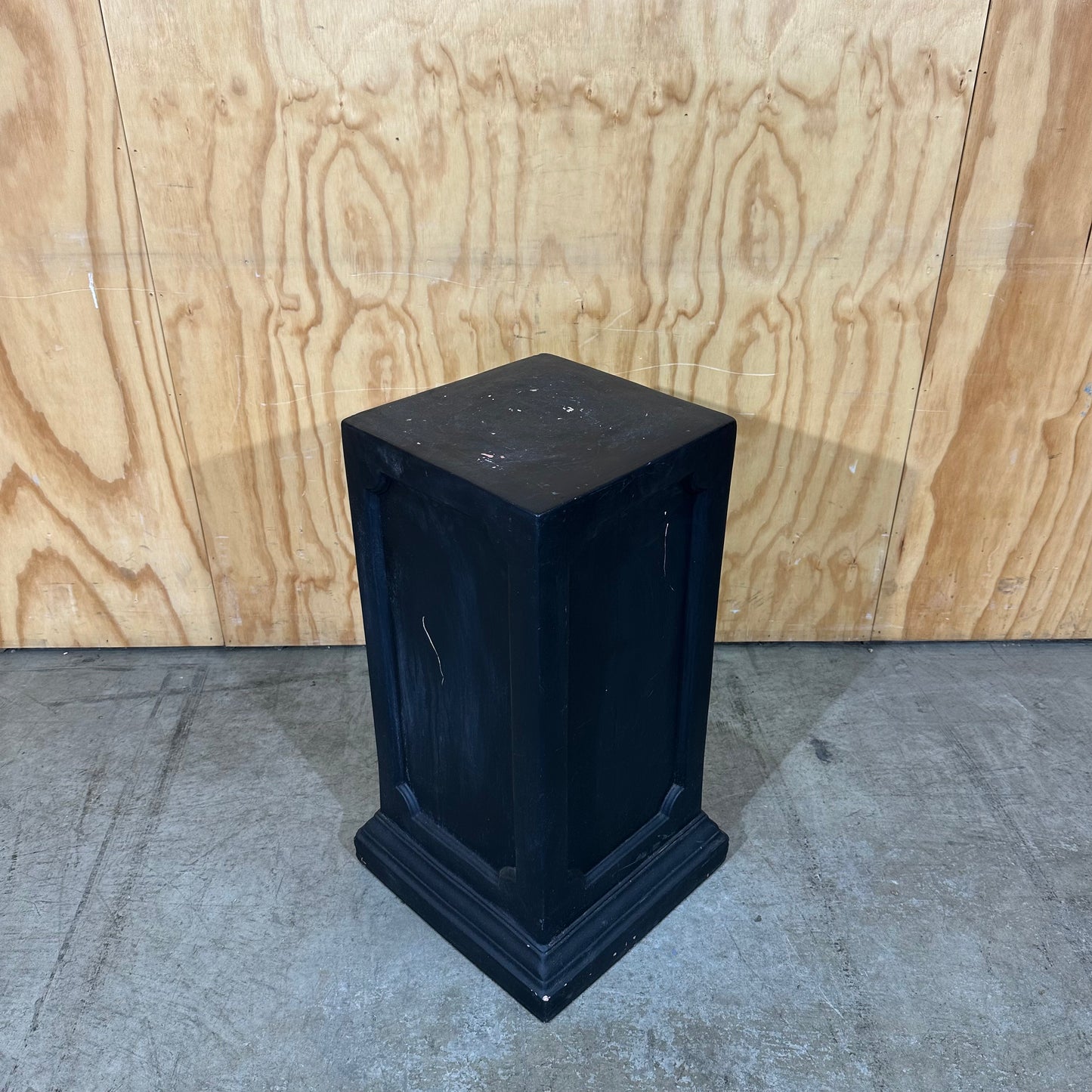 Black Display Plinth